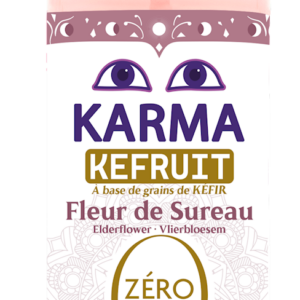 NAPÓJ PROBIOTYCZNY KEFRUIT KWIAT CZARNEGO BZU BEZ CUKRU FAIR FOR LIFE BIO 750 ml - KARMA