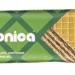 WAFELEK Z SAMOPSZY Z KREMEM MLECZNO - KAKAOWYM BIO 30 g - HARMONICA