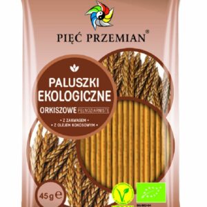 PALUSZKI ORKISZOWE PEŁNOZIARNISTE BIO 45 g - PIĘĆ PRZEMIAN