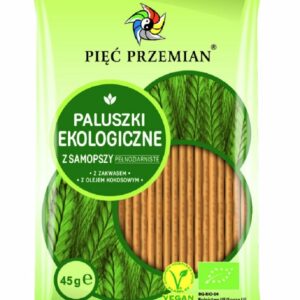 PALUSZKI Z SAMOPSZY PEŁNOZIARNISTE BIO 45 g - PIĘĆ PRZEMIAN