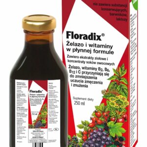 ŻELAZO + WITAMINY W PŁYNIE 250 ml - SALUS (FLORADIX)