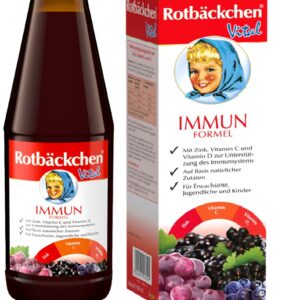 SOK WIELOOWOCOWY NFC Z CYNKIEM, WITAMINĄ C i D3 450 ml - ROTBACKCHEN