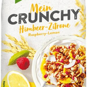 CRUNCHY JOGURTOWO - CYTRYNOWE Z MALINAMI BIO 400 g - BOHLSENER MUHLE