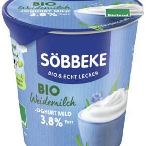 JOGURT NATURALNY 3,8 % BIO 150 g - SOBBEKE