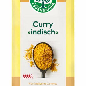 CURRY INDYJSKIE BIO 50 g - LEBENSBAUM