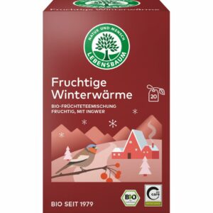 HERBATKA OWOCOWE ZIMOWE CIEPŁO BIO (20 x 2 g) 40 g - LEBENSBAUM (PRODUKT SEZONOWY)
