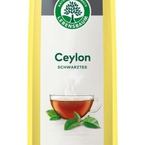 HERBATA CZARNA LIŚCIASTA CEJLOŃSKA BIO 75 g - LEBENSBAUM