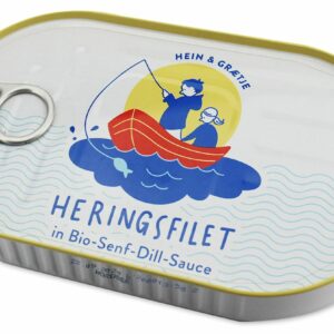 ŚLEDŹ MSC FILETY W BIO SOSIE MUSZTARDOWO - KOPERKOWYM 200 g (120 g) - HEIN i GRAETJE