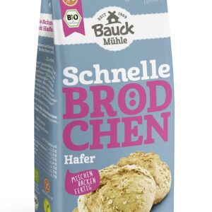 MIESZANKA DO WYPIEKU BUŁEK OWSIANYCH EKSPRESOWYCH BEZGLUTENOWA BIO 500 g - BAUCK MUHLE