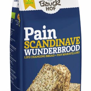 MIESZANKA DO WYPIEKU CHLEBA WIELOZIARNISTEGO BEZGLUTENOWA (SKANDYNAWSKA) BIO 600 g - BAUCK MUHLE (BAUCK HOF)