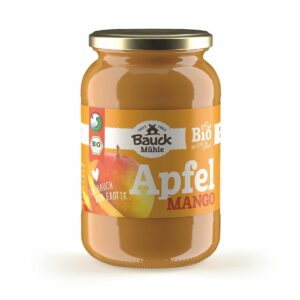 MUS JABŁKO - MANGO BEZ DODATKU CUKRÓW BIO 360 g - BAUCK MUHLE