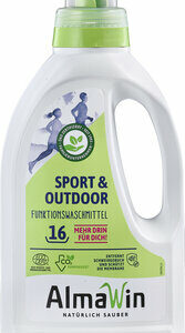 PŁYN DO PRANIA SPORTOWYCH UBRAŃ (KONCENTRAT) ECO 750 ml (16 PRAŃ) - ALMAWIN
