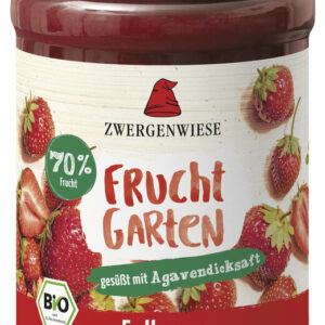 MUS TRUSKAWKOWY (70 % OWOCÓW) BEZGLUTENOWY BIO 225 g - ZWERGENWIESE