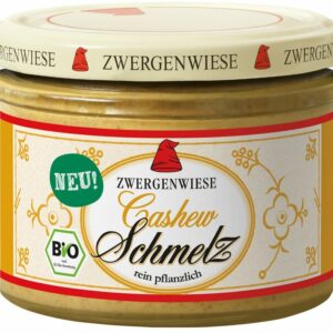 SMALCZYK WEGAŃSKI Z ORZECHÓW NERKOWCA BIO 160 g - ZWERGENWIESE