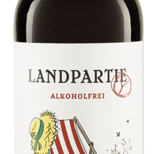 WINO BEZALKOHOLOWE CUVÉE CZERWONE SŁODKIE BIO 750 ml - LANDPARTIE (RIEGEL)