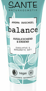 ŻEL POD PRYSZNIC BALANCE EUKALIPTUS I BERGAMOTKA ECO 200 ml - SANTE