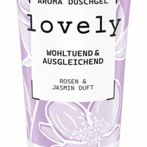 ŻEL POD PRYSZNIC LOVELY RÓŻA I JAŚMIN ECO 200 ml - SANTE