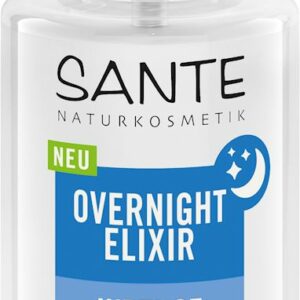 ELIKSIR NA NOC INTENSYWNIE NAWILŻAJĄCY DO WŁOSÓW NORMALNYCH I SUCHYCH Z KWASEM HIALURONOWYM I ALOESEM ECO 75 ml - SANTE