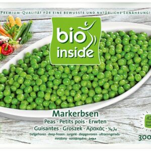 GROSZEK ZIELONY MROŻONY BEZGLUTENOWY BIO 300 g - BIO INSIDE