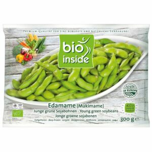 SOJA EDAMAME W STRĄKACH MROŻONA BIO 300 g - BIO INSIDE