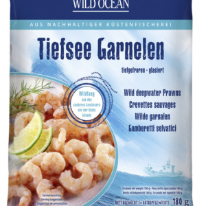 KREWETKI PÓŁNOCNE MROŻONE 180 g - WILD OCEAN