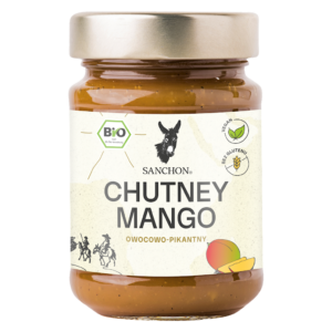SOS MANGO CHUTNEY BEZGLUTENOWY BIO 200 g - SANCHON