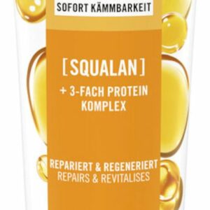 ODŻYWKA DO WŁOSÓW REGENERUJĄCA DO WŁOSÓW SUCHYCH I ZNISZCZONYCH SKWALAN I POTRÓJNY KOMPLEKS PROTEINOWY ECO 150 ml - SANTE