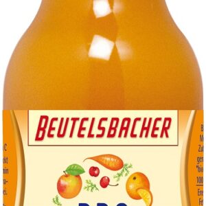 SHOT NA ODPORNOŚĆ MARCHEW - POMARAŃCZA - MANGO BIO 200 ml - BEUTELSBACHER