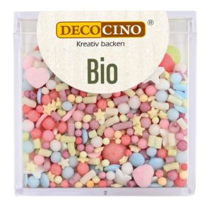 POSYPKA CUKROWA KOLOROWE PARTY MIX BIO 60 g - DECOCINO (PRODUKT SEZONOWY)