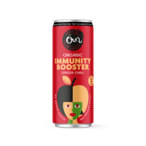 NAPÓJ MUSUJĄCY NA ODPORNOŚĆ IMBIR - CHILI BEZ DODATKU CUKRÓW BIO 250 ml - OUN