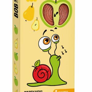PRZEKĄSKA ROLL JABŁKO - GRUSZKA BEZ DODATKU CUKRÓW BEZGLUTENOWA 30 g - BOB SNAIL