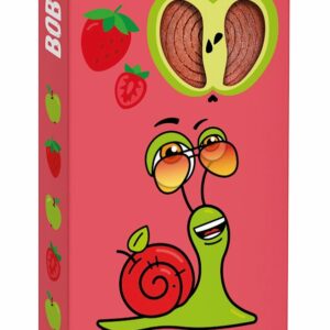PRZEKĄSKA ROLL JABŁKO - TRUSKAWKA BEZ DODATKU CUKRÓW BEZGLUTENOWA 30 g - BOB SNAIL