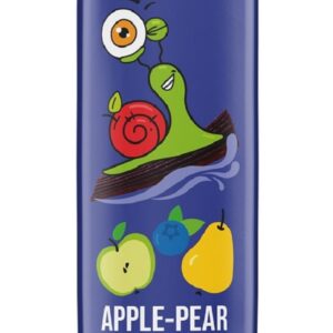 PRZEKĄSKA STRIPE JABŁKO - GRUSZKA - BORÓWKA BEZ DODATKU CUKRÓW BEZGLUTENOWA 14 g - BOB SNAIL