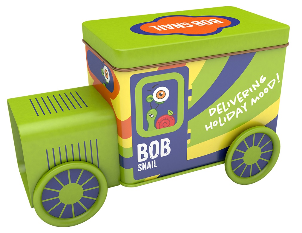 LOKOMOTYWA: PRZEKĄSKI I GALARETKI OWOCOWE Z ZABAWKĄ I NAKLEJKĄ BEZGLUTENOWE 108 g - BOB SNAIL (PRODUKT SEZONOWY) - obrazek 4