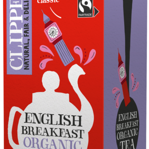 HERBATA CZARNA ENGLISH BREAKFAST FAIR TRADE BIO (20 x 2,2 g) 44 g - CLIPPER