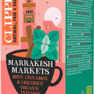 HERBATKA Z MIĘTĄ, CYNAMONEM I LUKRECJĄ (MARRAKESH MARKETS) BIO (20 x 1,75 g) 35 g - CLIPPER