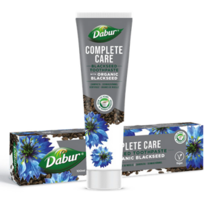 PASTA DO ZĘBÓW KOMPLEKSOWA PIELĘGNACJA Z CZARNUSZKĄ BEZ FLUORU 100 ml - DABUR