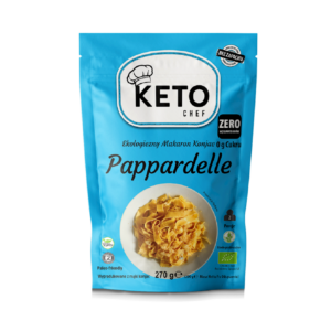 MAKARON (KONJAC) PAPPARDELLE BEZGLUTENOWY BIO 270 g (200 g) - KETO CHEF