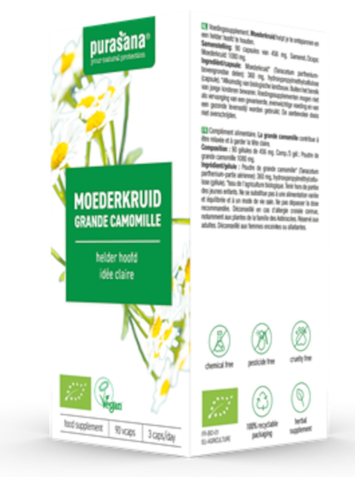 ZŁOCIEŃ MARUNA BIO (360 mg) 90 KAPSUŁEK - PURASANA - obrazek 2