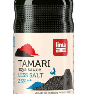 SOS SOJOWY TAMARI 25 % MNIEJ SOLI BEZGLUTENOWY BIO 250 ml - LIMA