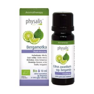 OLEJEK ETERYCZNY BERGAMOTKA ECO 10 ml - PHYSALIS