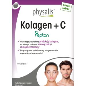 KOLAGEN RYBI + WITAMINA C 60 TABLETEK - PHYSALIS