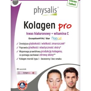 KOLAGEN RYBI + KWAS HIALURONOWY + WITAMINA C 30 SASZETEK - PHYSALIS