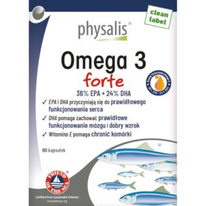 OMEGA-3 FORTE 60 KAPSUŁEK - PHYSALIS