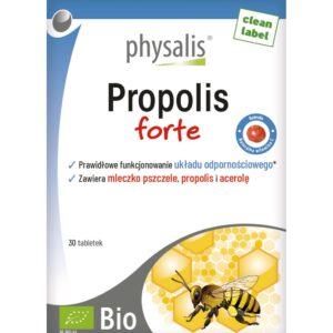 PROPOLIS FORTE EKSTRAKT BIO 30 TABLETEK - PHYSALIS