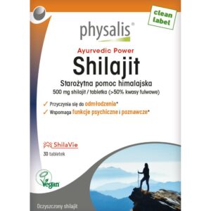 SHILAJIT (500 mg) 30 TABLETEK - PHYSALIS