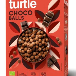 KULKI ZBOŻOWE CZEKOLADOWE BIO 300 g - TURTLE