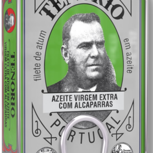 TUŃCZYK PŁATY W OLIWIE Z OLIWEK EXTRA VIRGIN Z KAPARAMI 120 g (78 g) - TENORIO
