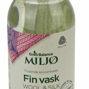 PŁYN DO PRANIA WEŁNIANYCH I JEDWABNYCH UBRAŃ (KONCENTRAT) ECO 900 ml (30 PRAŃ) - GRON BALANCE