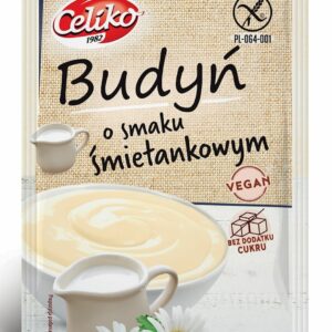 BUDYŃ O SMAKU ŚMIETANKOWYM BEZGLUTENOWY 40 g - CELIKO